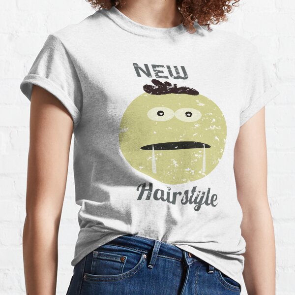 New Hairstyle-Camiseta-Para gente divertida / Regalo Camiseta clásica