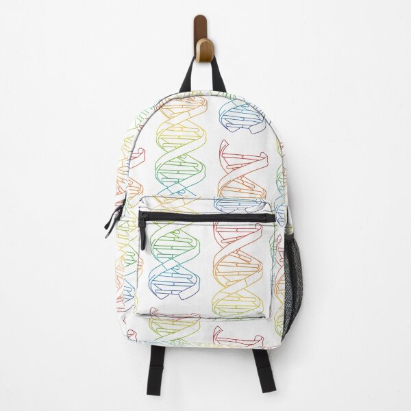 Item preview, DNA Double Helix Rainbow Rosalind Watson Crick SCIENCE Biology designed and sold by labstud.