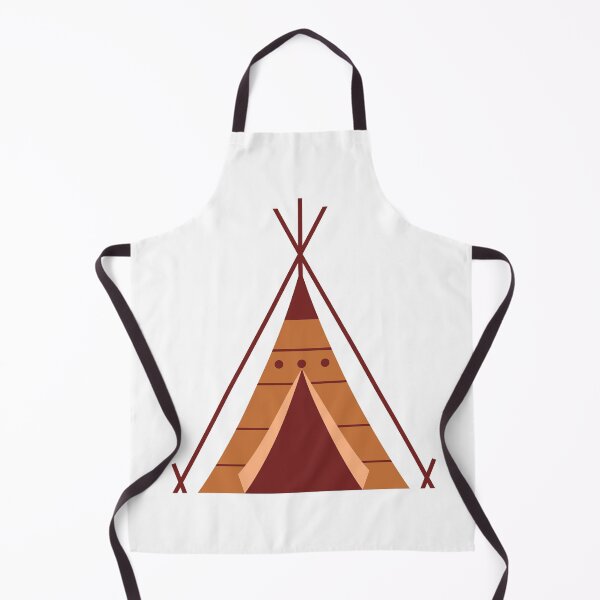 Item preview, Native American themed illustration with wigwam. designed and sold by TashaVector.