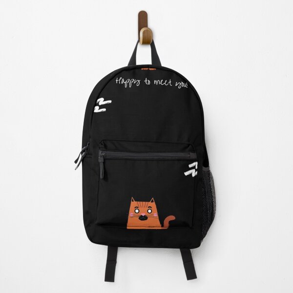 Item preview, Orange Cat Friend - Happy To Meet You designed and sold by BeSafeRs.