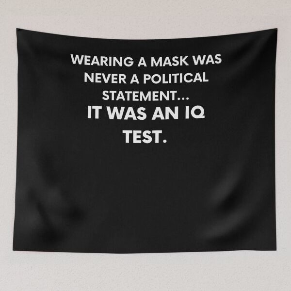 Item preview, It Was Never A Political Statement, It Was An IQ Test designed and sold by BigBoyShop.