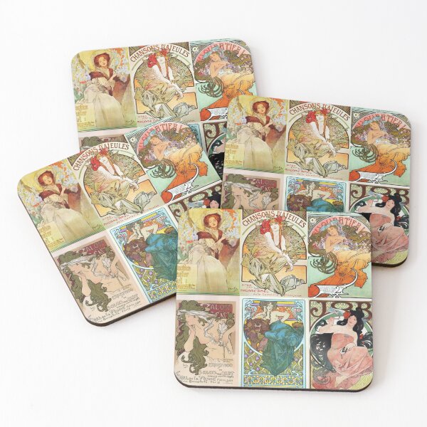Item preview, #5 Art Deco Art Nouveau Vintage Carte Postale Postcard designed and sold by WizardsWorld.