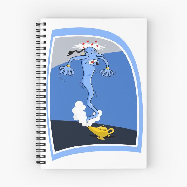 Item preview, genie lamp comic series designed and sold by espacionegativo.