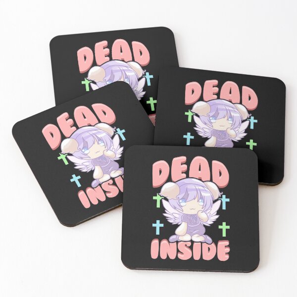 Item preview, Cute Pastel Goth Dead Inside Kawaii Anime Girl designed and sold by perfectpresents.