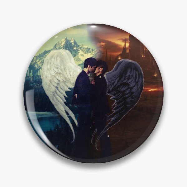 Item preview, Malec~Angel and Demon  designed and sold by Shadowlovers.