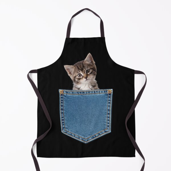 Item preview, Cute Kitten in a Pocket designed and sold by WildWoyages.