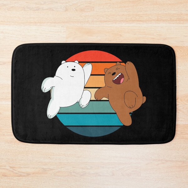 Item preview, We Bare Bears Ice Bear & Grizzly Bear designed and sold by kidcartoon.