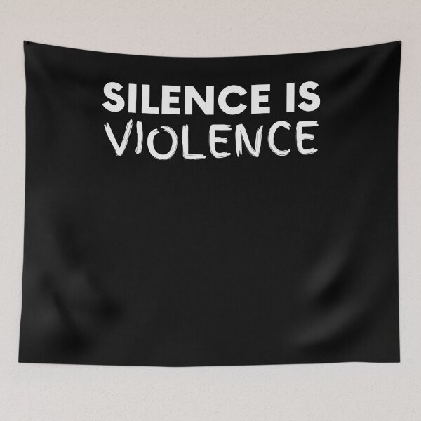 Item preview, Silence Is Violence  designed and sold by BigBoyShop.