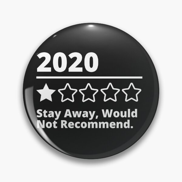 Item preview, 2020 Stay Away Would Not Recommend, One Star Rating designed and sold by MohitJain1109.