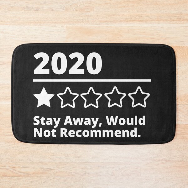 Item preview, 2020 Stay Away Would Not Recommend, One Star Rating designed and sold by MohitJain1109.