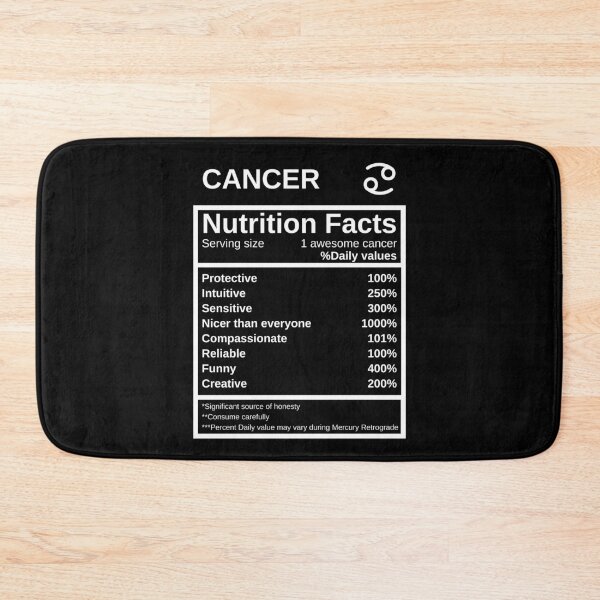 Item preview, Cancer Nutrition Facts designed and sold by lolora.