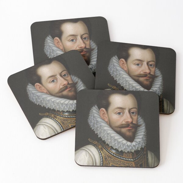 Item preview, Ruff collar royal vintage painting designed and sold by Vintage Designs +.