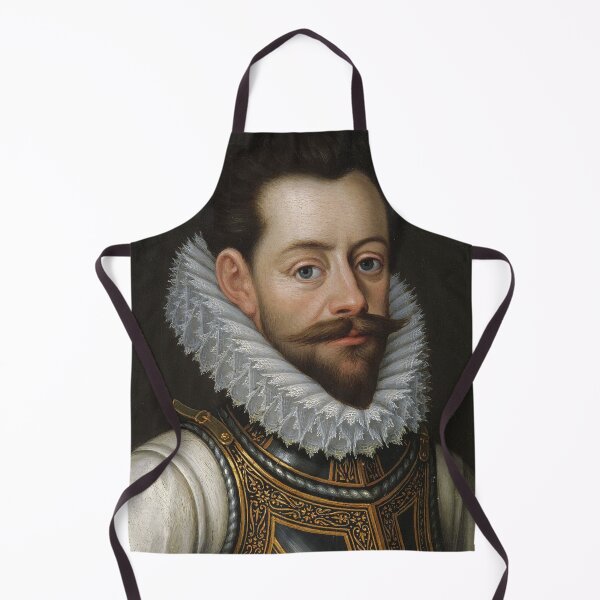Item preview, Ruff collar royal vintage painting designed and sold by Vintage Designs +.