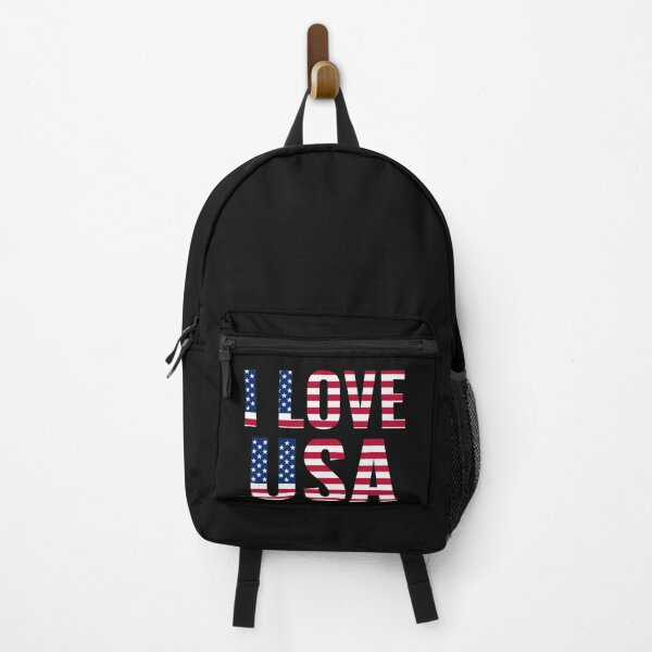 Item preview, I love USA America United States Flag designed and sold by Trenddesigns24.