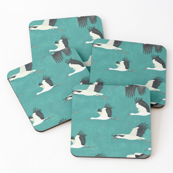 Item preview, Storks migrating designed and sold by Flyingwall.