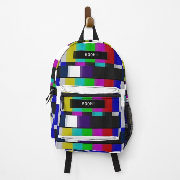 Item preview, Boom  SMPTE Standard Definition Television Color Bars Slim Fit Mask designed and sold by Mr Wolf.