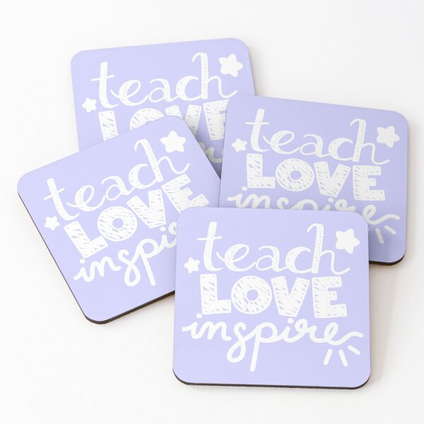 Item preview, Teach Love Inspire (White Text) designed and sold by Amywear.
