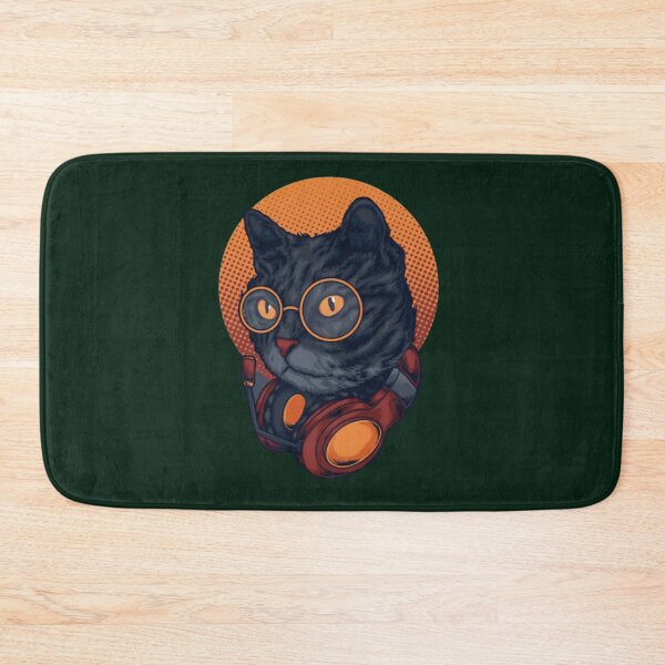 Item preview, Hipster cat designed and sold by Rakos-Merch.