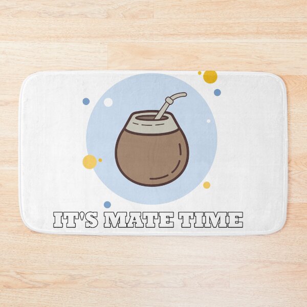 Item preview, It's Mate Time Yerba Mate Matero Bombilla designed and sold by Suphiss.