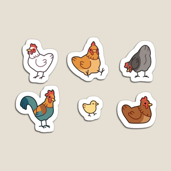 Item preview, Chickens! designed and sold by SparkleSnake.