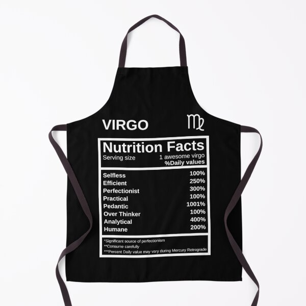Item preview, Virgo Nutrition Facts designed and sold by lolora.