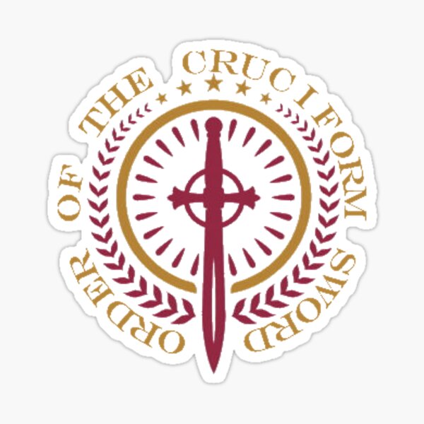Order of the Cruciform Sword - Inspired by Warrior Nun Sticker