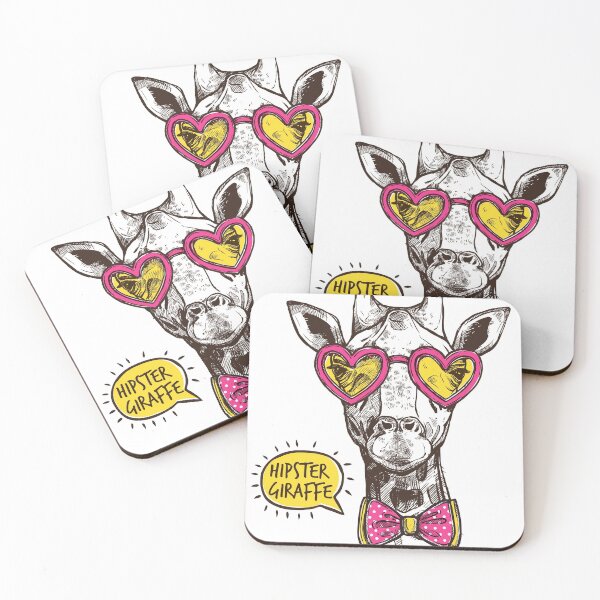 Item preview, HIPSTER GIRAFFE designed and sold by PoshStore.