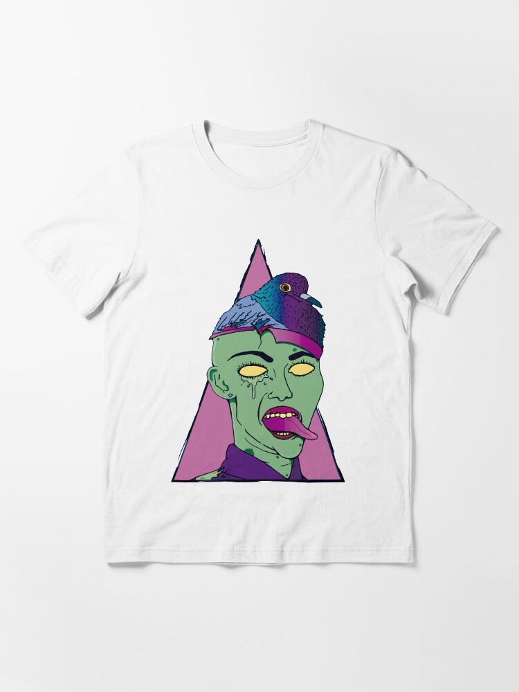 Alternate view of Miley "Bird Brains" Cyrus Essential T-Shirt