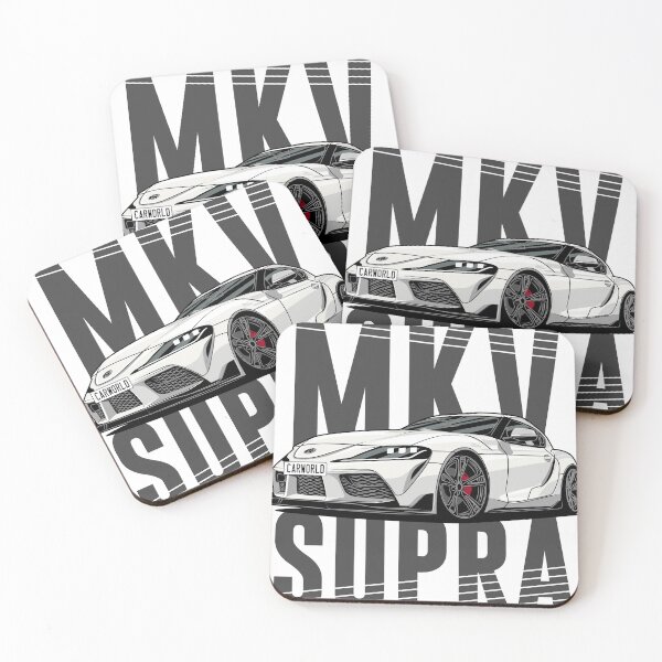 Item preview, Toyota Supra A90 Absolute White Best Shirt Design designed and sold by CarWorld.