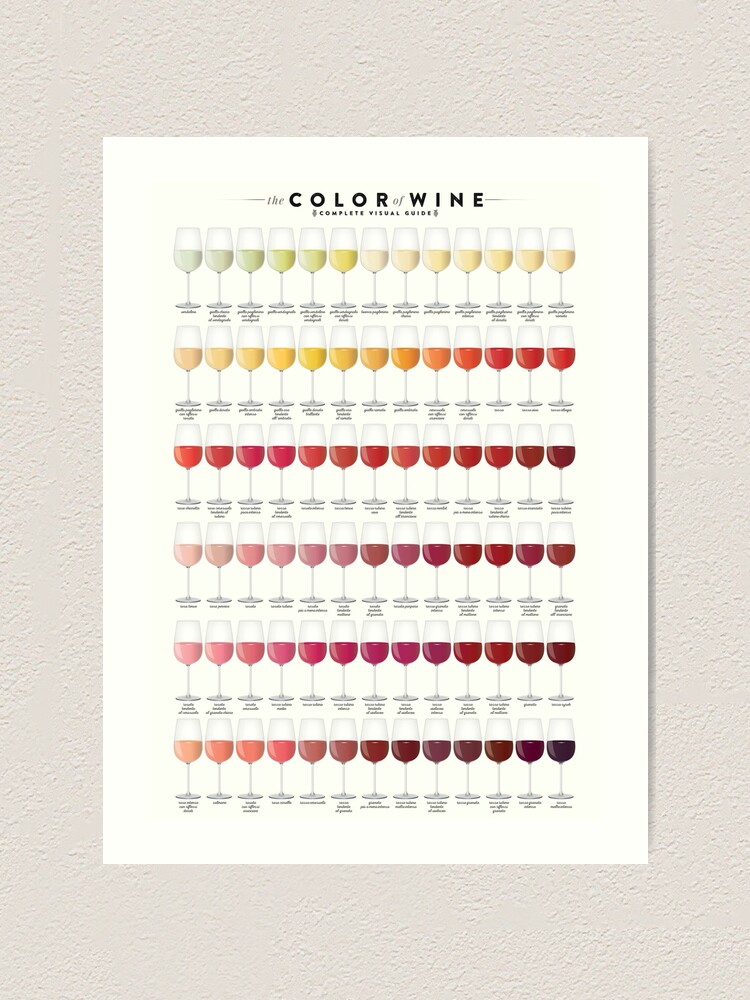 Imagen 1 de 3, Lámina artística con la obra El color del vino, diseñada y vendida por innasoyturk.