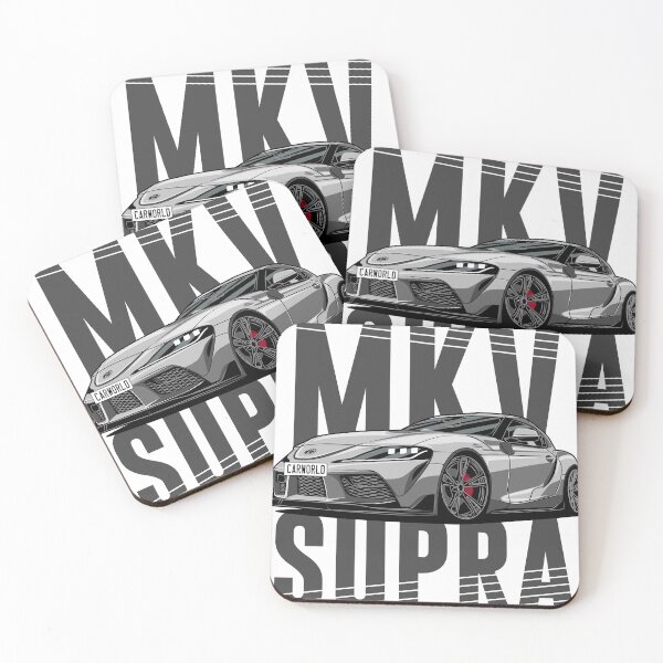 Item preview, Toyota Supra A90 Phantom Matte Grey Best Shirt Design designed and sold by CarWorld.
