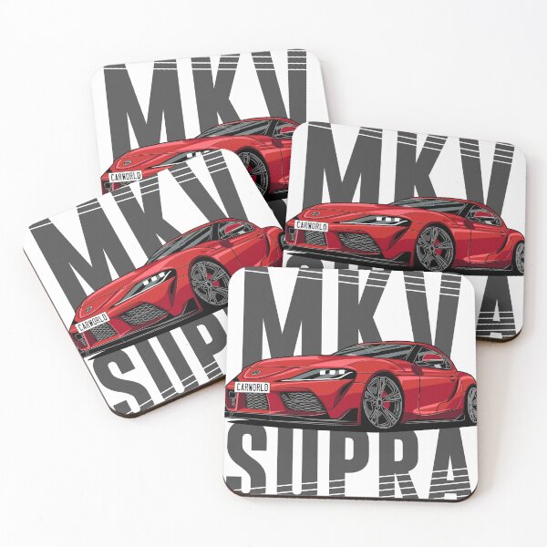 Item preview, Toyota Supra A90 Renaissance Red Best Shirt Design designed and sold by CarWorld.