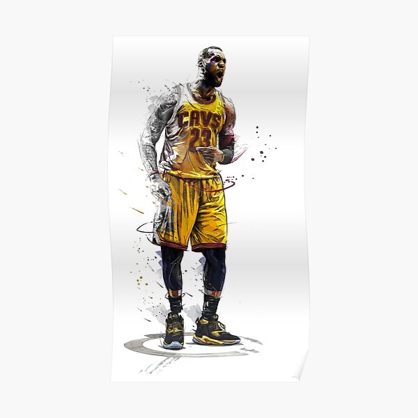 Los Angeles Lakers Dripping Basketball Shirt And Poster T-Shirt by