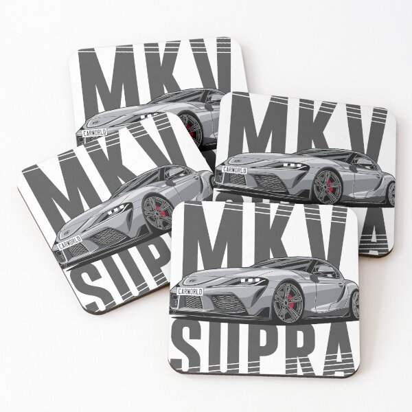 Item preview, Toyota Supra A90 Turbulence Gray Best Shirt Design designed and sold by CarWorld.