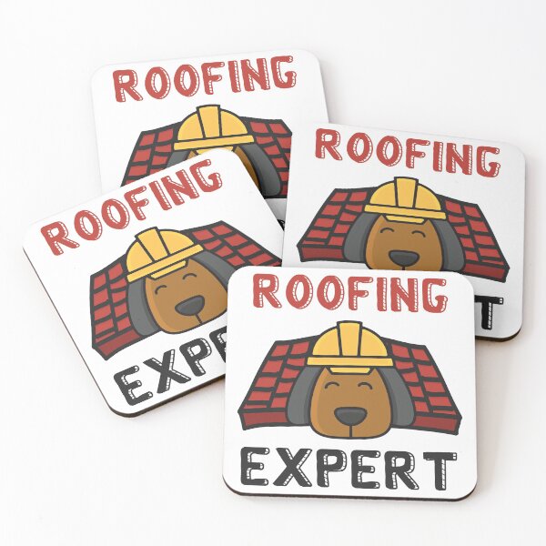 Item preview, Roofing expert - Dog with helmet on his head designed and sold by PufuMiu.