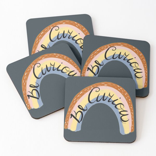 Item preview, Be curious trendy color pattern rainbow  designed and sold by Shus-arts.