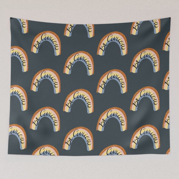 Item preview, Be curious trendy color pattern rainbow  designed and sold by Shus-arts.