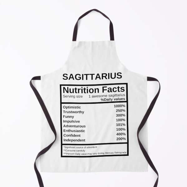 Item preview, Sagittarius Nutrition Facts designed and sold by lolora.