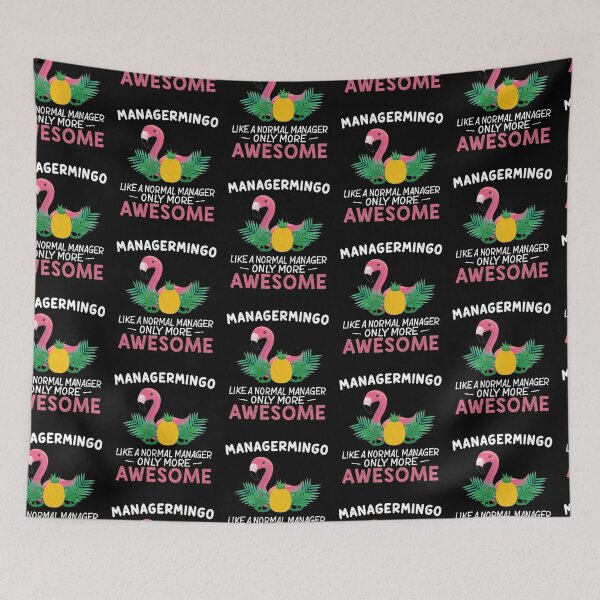 Item preview, Manager Flamingo Lover Gradution designed and sold by zedesignn.