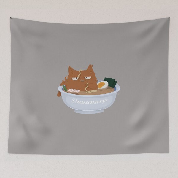 Item preview, Ramen cat, noodles designed and sold by elliandra.