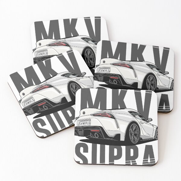 Item preview, Toyota Supra A90 Rear Absolute White Best Shirt Design designed and sold by CarWorld.