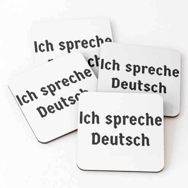 Item preview, I speak German Ich spreche Deutsch for German speaker designed and sold by Time4German.