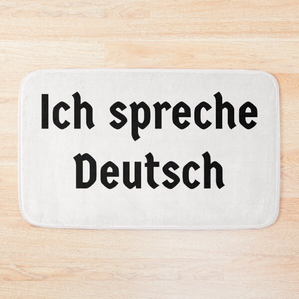 Item preview, I speak German Ich spreche Deutsch for German speaker designed and sold by Time4German.