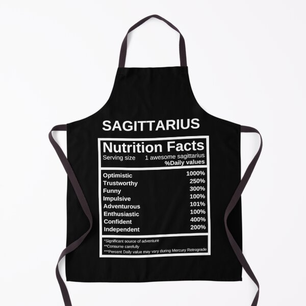 Item preview, Sagittarius Nutrition Facts designed and sold by lolora.