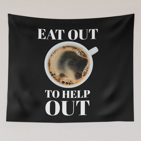 Item preview, Eat Out To Help Out designed and sold by stevenwoodcock.