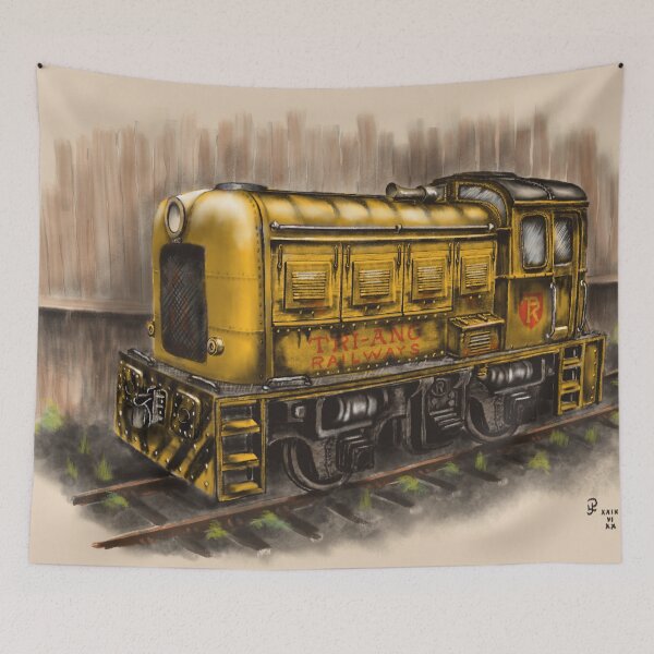 Item preview, Triang Yard Switcher in Yellow designed and sold by Rasendyll.