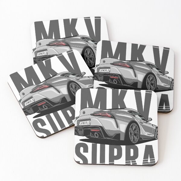 Item preview, Toyota Supra A90 Rear Phantom Matte Gray Best Shirt Design designed and sold by CarWorld.