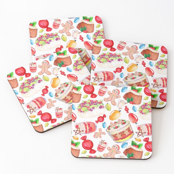 Item preview, Christmas Food Design Repeat Pattern designed and sold by natropycals.