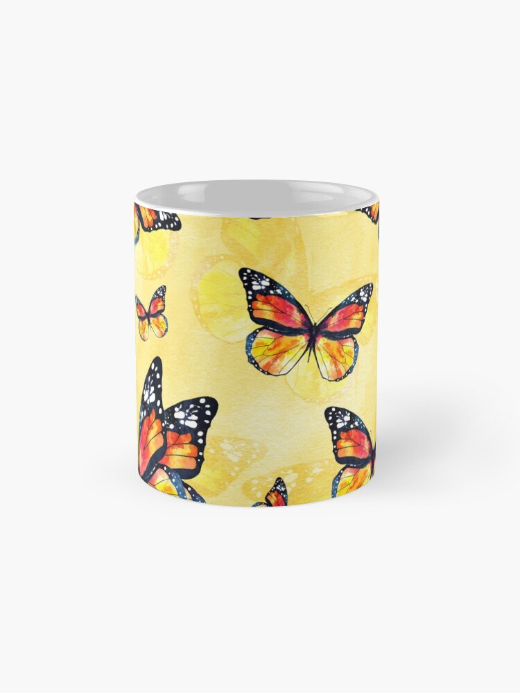 Alternate view of Butterflies pattern 9 Coffee Mug