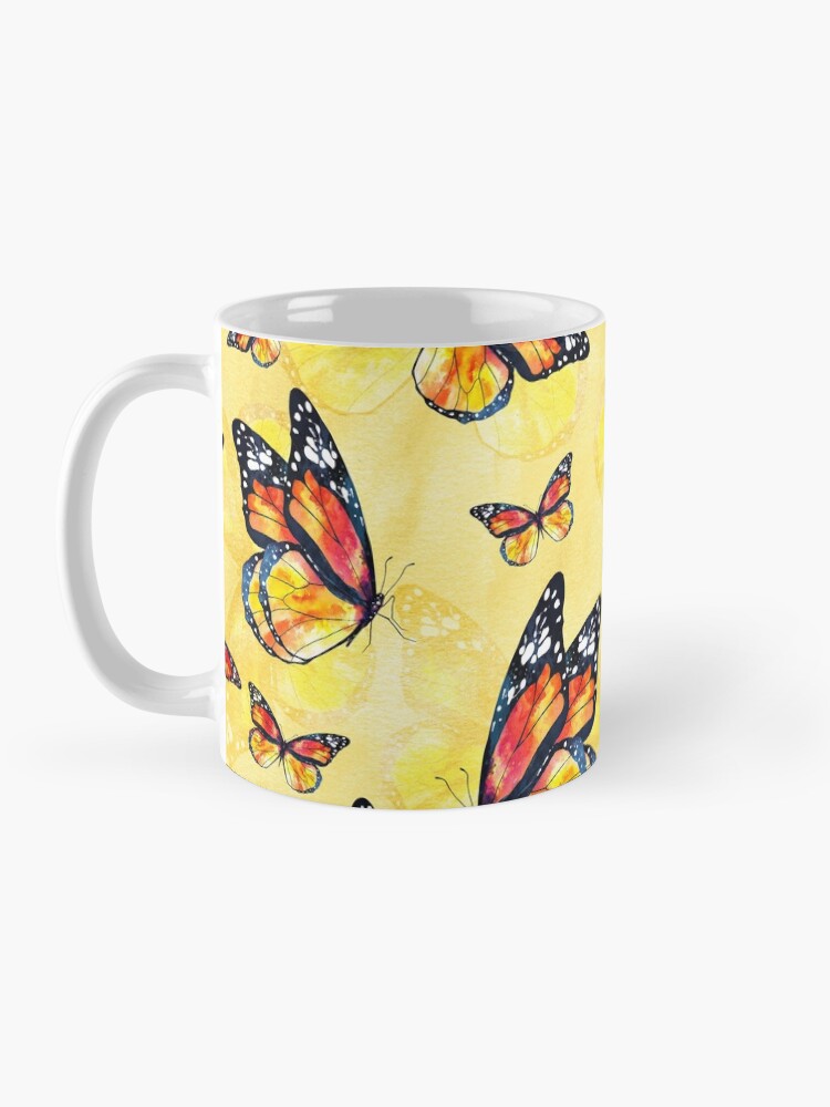 Alternate view of Butterflies pattern 9 Coffee Mug